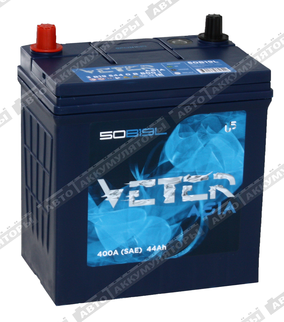 Veter NEW ASIA 6СТ-44.0 VL (50B19L)