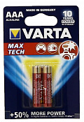 Varta Max Tech AAA LR03/286 блистер (2 шт)