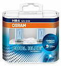 Автолампа 12В OSRAM HB4 12V-51W Cool Blue Intense Duo-Box 2шт