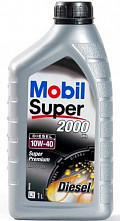 Моторное масло Mobil Super 2000 X1 DIESEL 10W40 1л