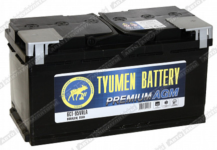 Автомобильный аккумулятор Premium 6СТ-95.0 AGM - фото