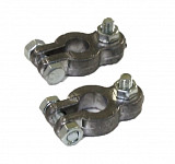 Клеммы "+ -" Азия крепление болт (комплект)