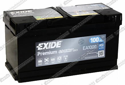 Легковой аккумулятор Premium EA1000 - фото