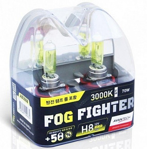 Автолапма H8 FOG FIGHTER 12V-35W - фото 