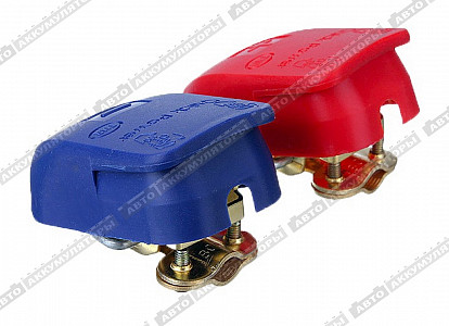 Аккумуляторные клеммы Клеммы АКБ быстросъемные, к-т (КЛ 034) - фото Аккумуляторные клеммы Клеммы АКБ быстросъемные, к-т (КЛ 034) - фото