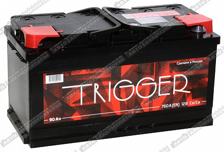 Автомобильный аккумулятор 6СТ-90.0 VL - фото