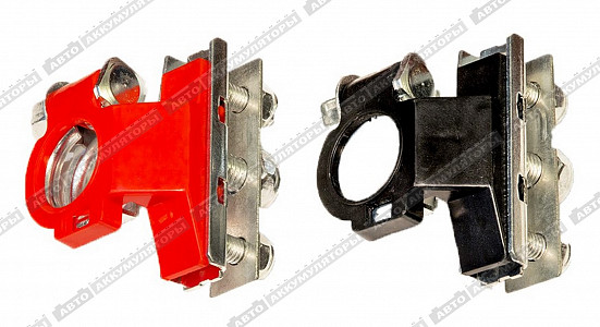 Аккумуляторные клеммы Клеммы АКБ Renault (КЛ 048), к-т - фото Аккумуляторные клеммы Клеммы АКБ Renault (КЛ 048), к-т - фото