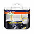 Автолампа 12В OSRAM H7 12V-55W FOG BREAKER Duo-Box 2шт