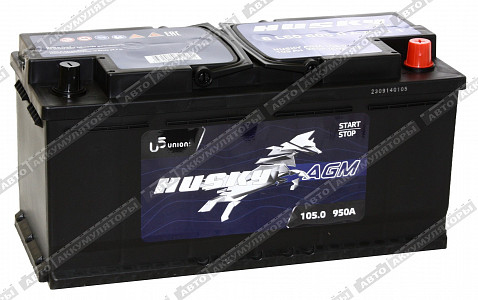 Автомобильный аккумулятор 105.0 AGM - фото